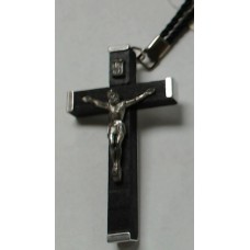 Wood Crucifixes with Cord